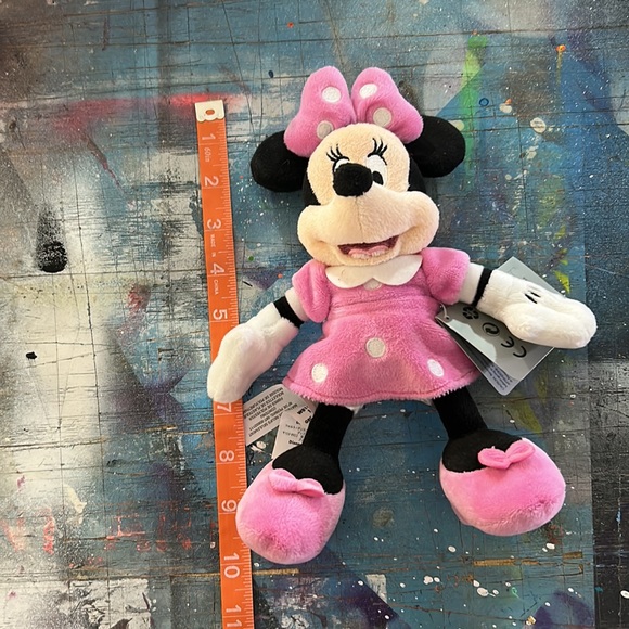 New Lot of 6 Minnie Mouse Plush Beanie Dolls - Picture 4 of 9